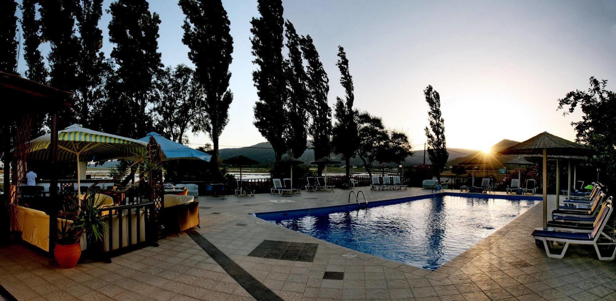 Aegeon Hotel Skala Kallonis Bagian luar foto